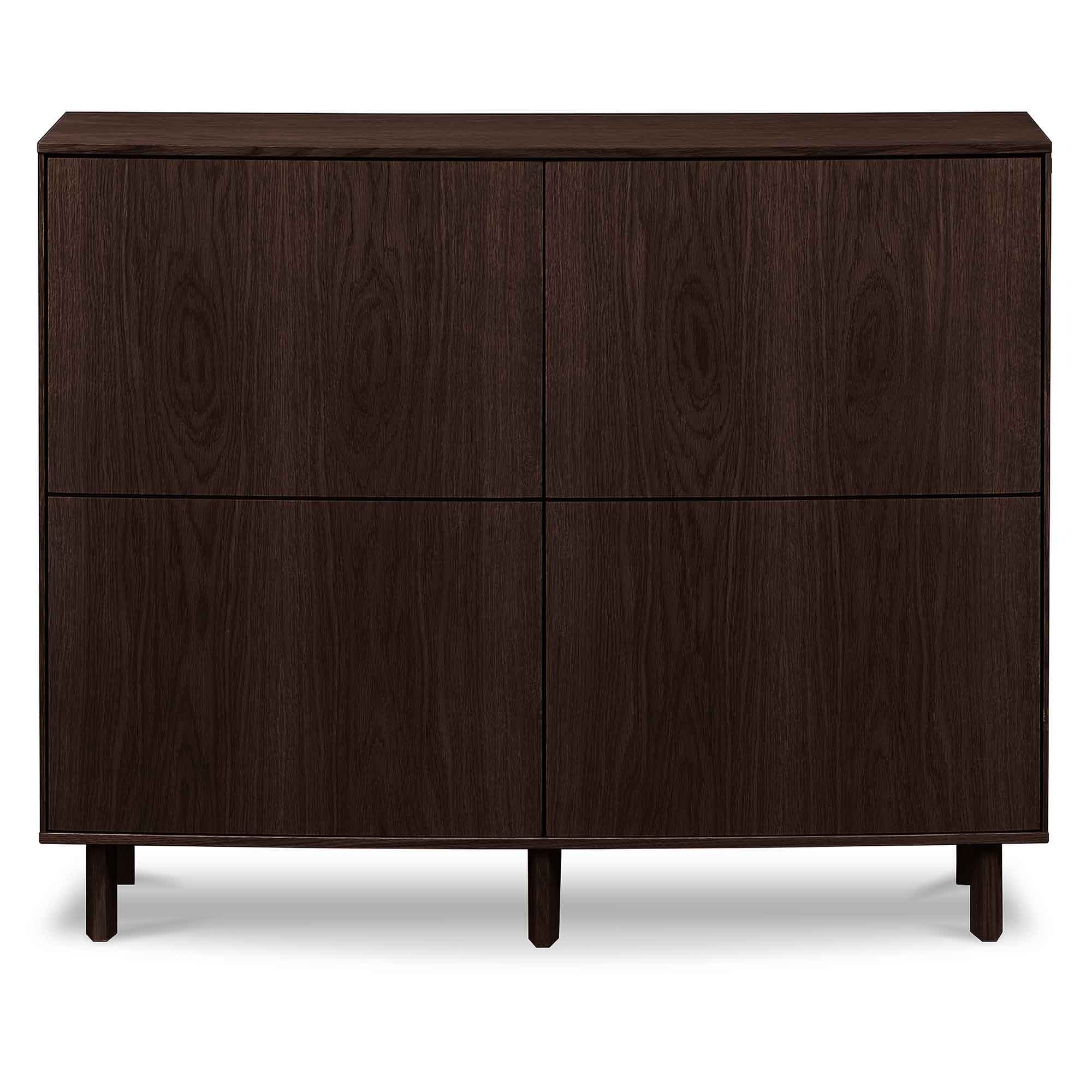 Oak mocha finish on the Skovby 412 Sideboard