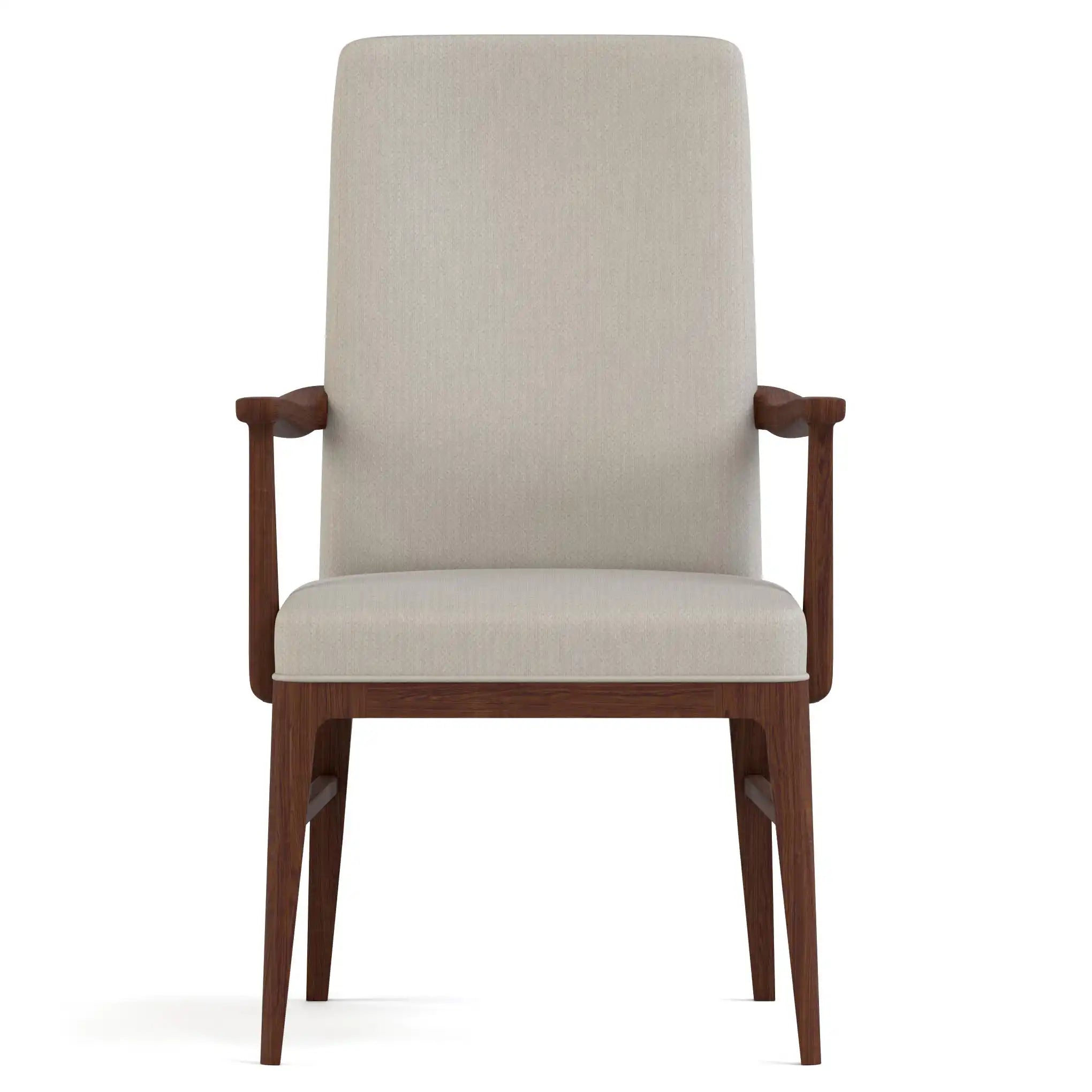 Walnut Grove Tall Upholstered Arm Chair