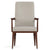 Walnut Grove Tall Upholstered Arm Chair