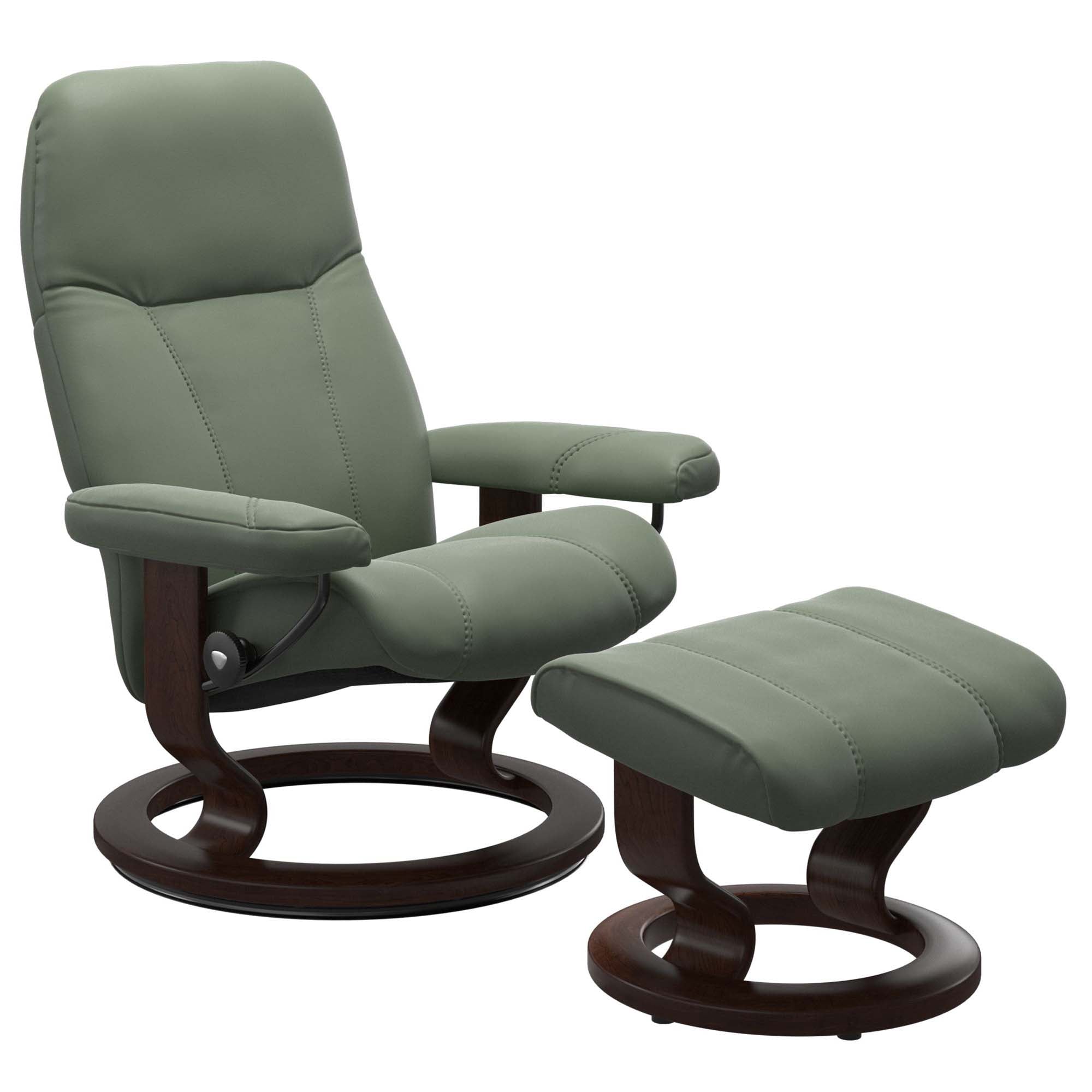 Stressless Consul Classic Recliner & Ottoman