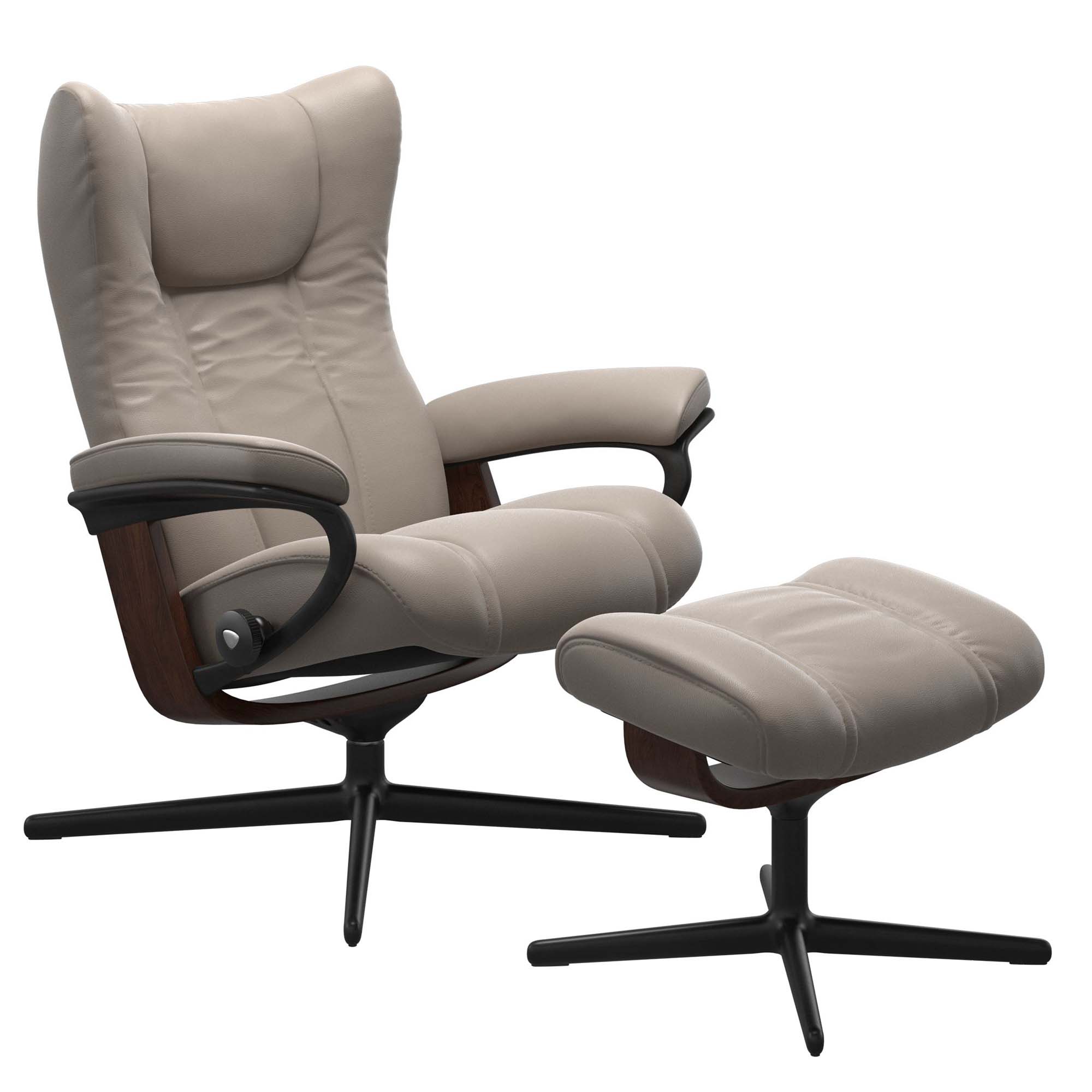 Stressless Wing Recliner Cross Base Hansen Interiors Hansen