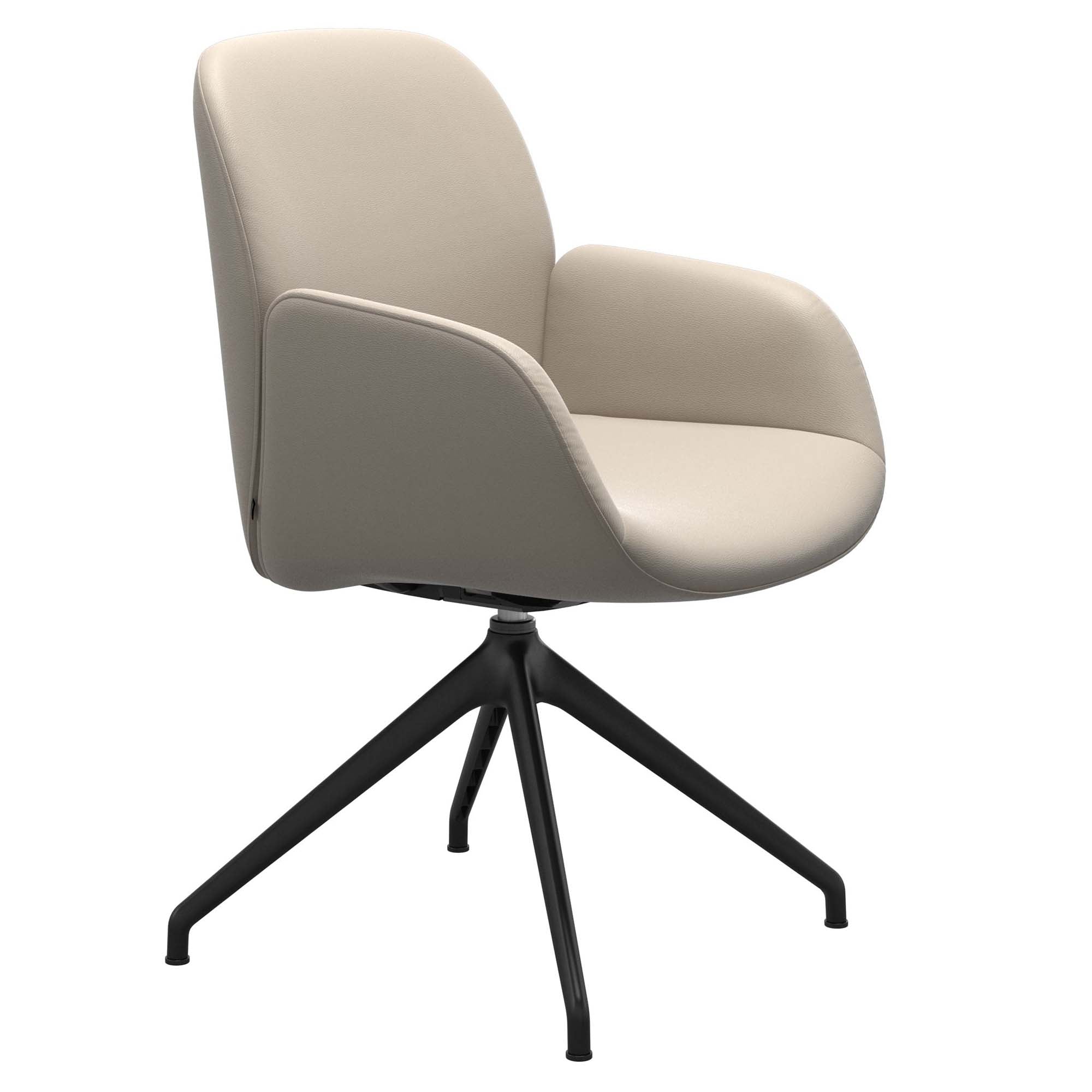 Stressless Bay Low Back Dining Chair D350 with Arms