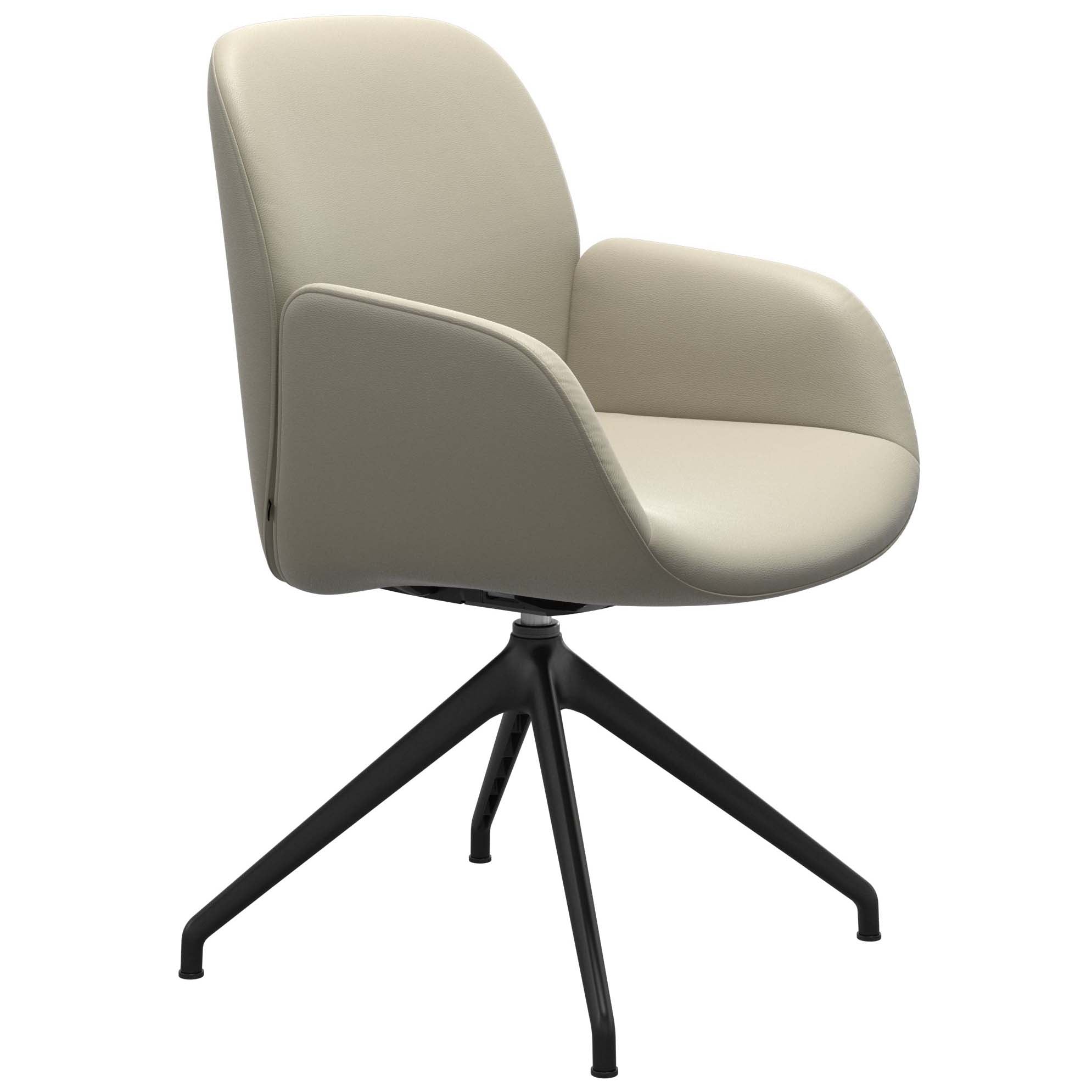 Stressless Bay Low Back Dining Chair D350 with Arms