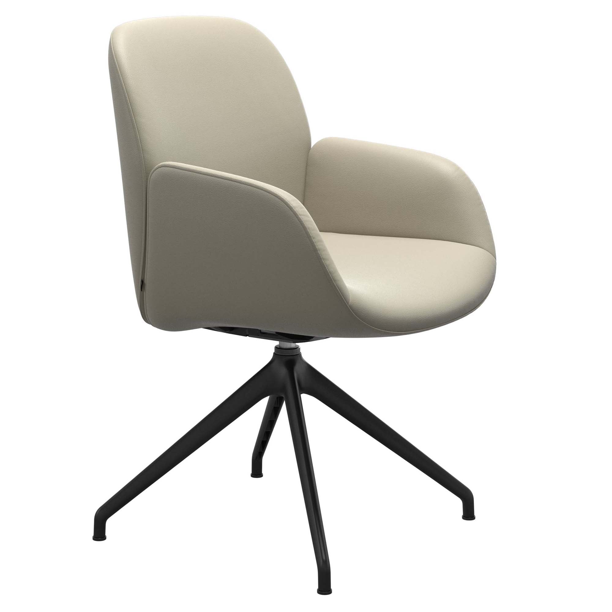 Stressless Bay Low Back Dining Chair D350 with Arms