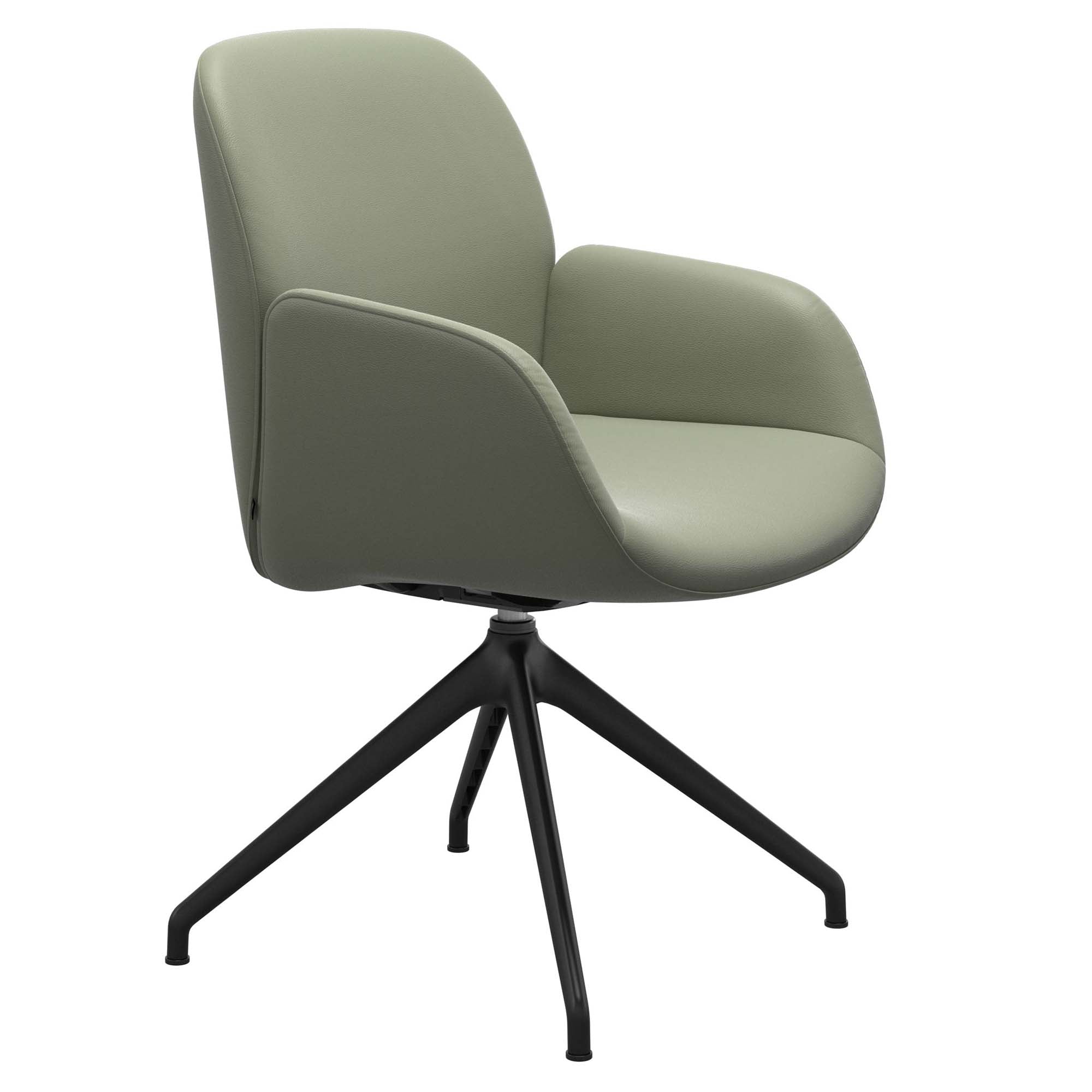 Stressless Bay Low Back Dining Chair D350 with Arms