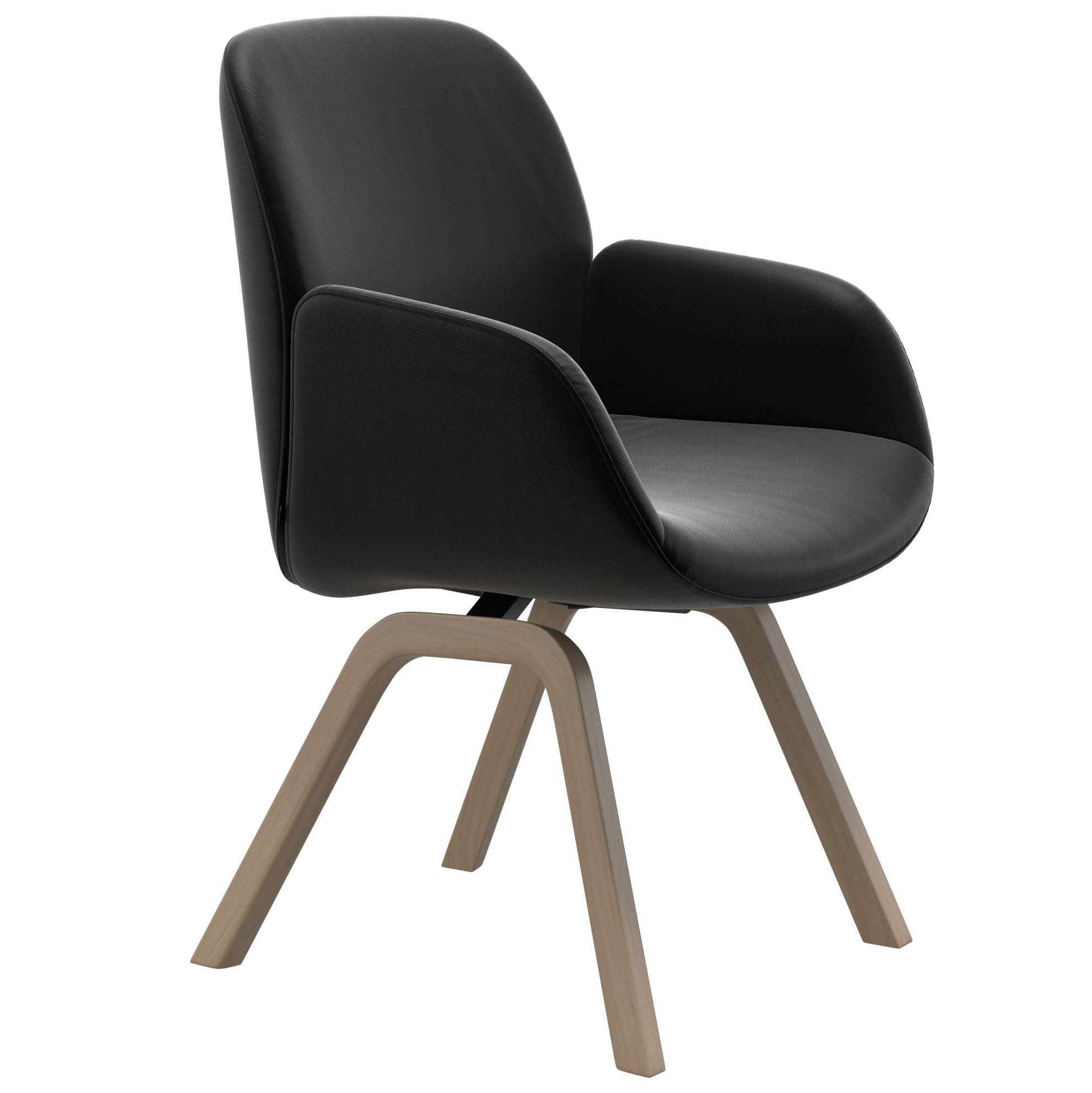 Stressless Bay Low Back Dining Chair D200 with Arms