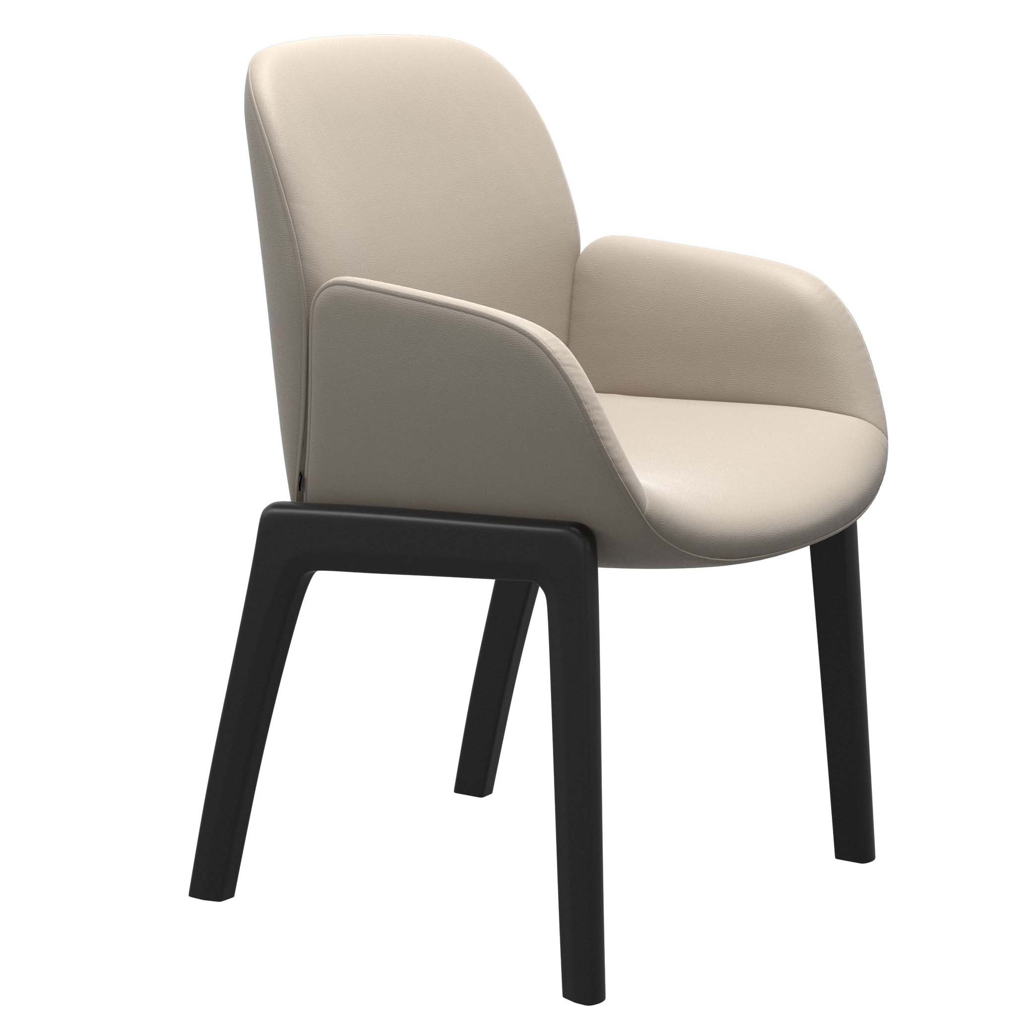 Stressless Bay Low Back Dining Chair D100 with arms