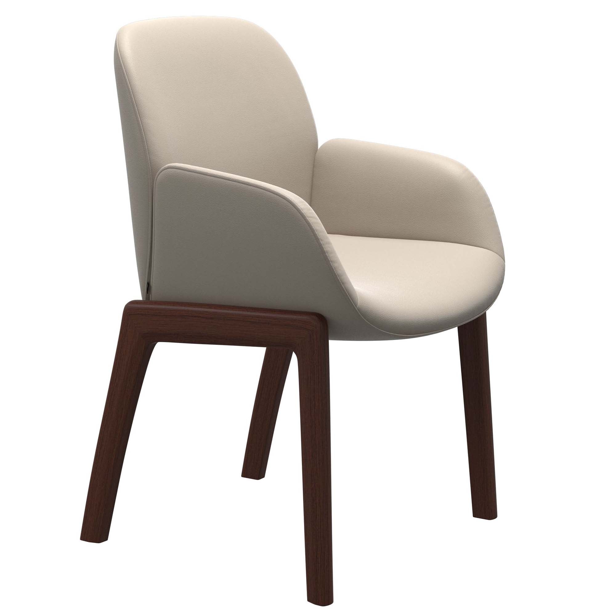 Stressless Bay Low Back Dining Chair D100 with arms