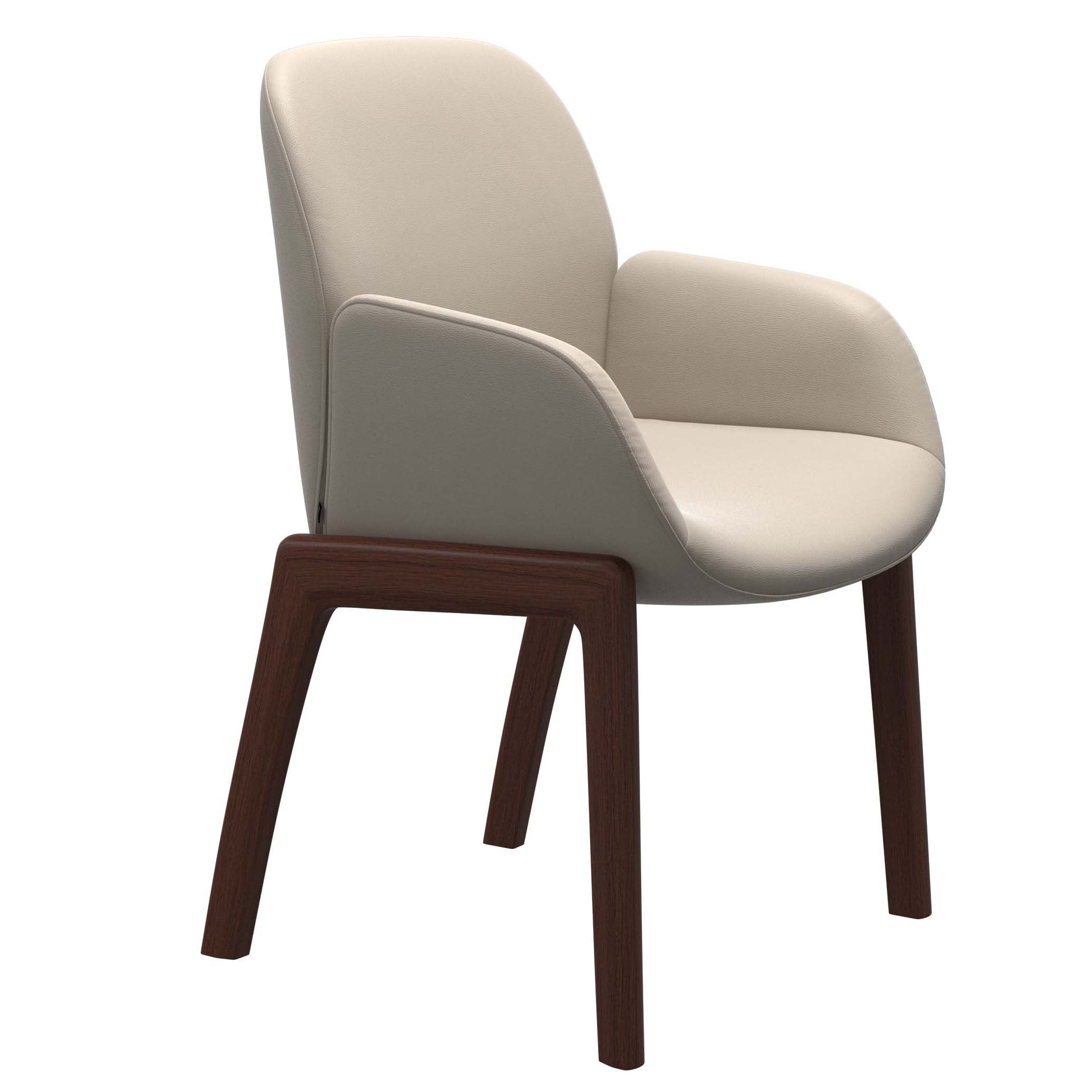 Stressless Bay Low Back Dining Chair D100 with arms