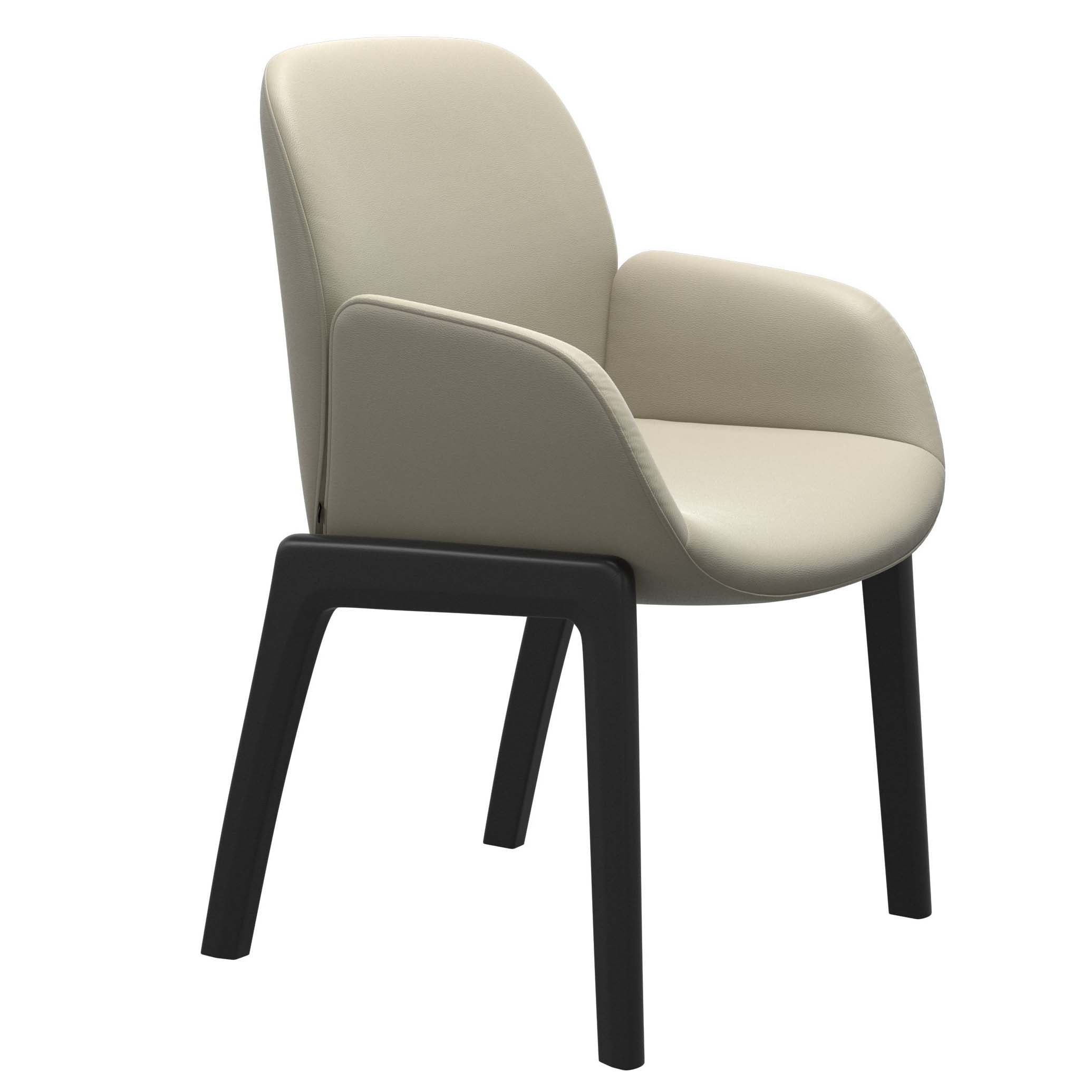 Stressless Bay Low Back Dining Chair D100 with arms