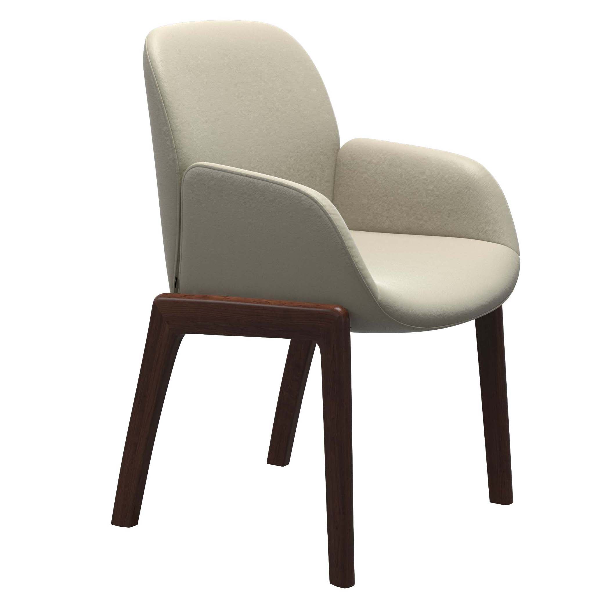 Stressless Bay Low Back Dining Chair D100 with arms