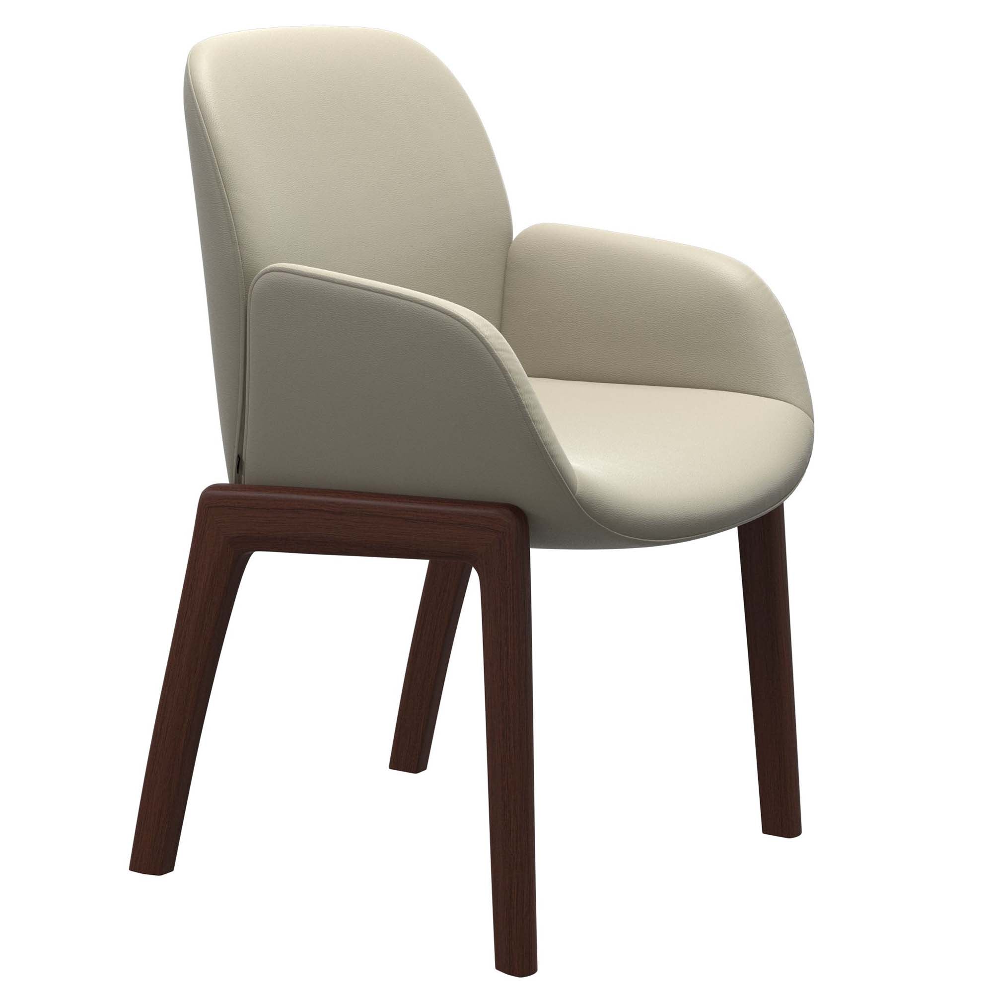 Stressless Bay Low Back Dining Chair D100 with arms