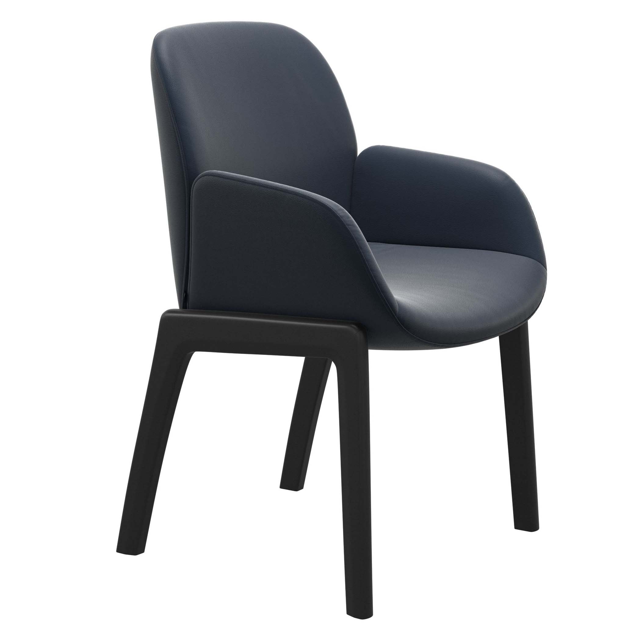 Stressless Bay Low Back Dining Chair D100 with arms