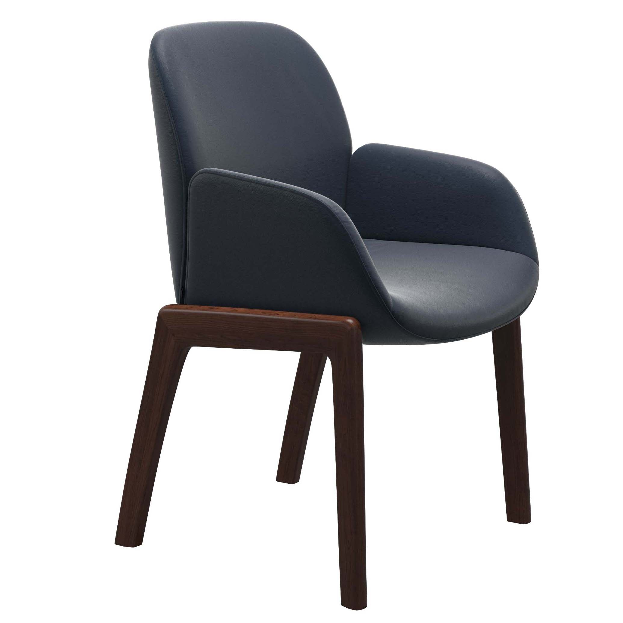 Stressless Bay Low Back Dining Chair D100 with arms