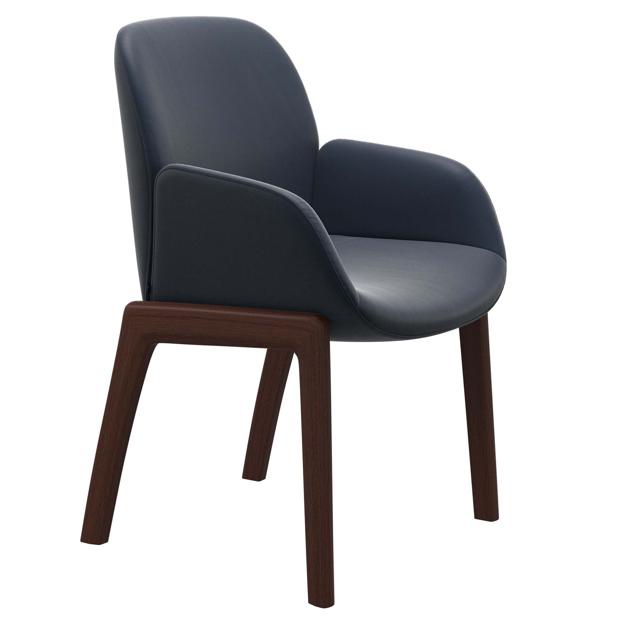 Stressless Bay Low Back Dining Chair D100 with arms