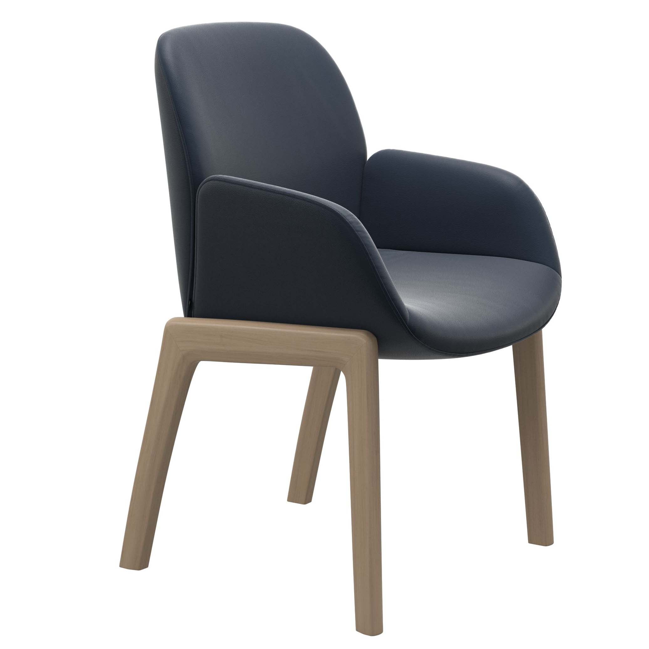 Stressless Bay Low Back Dining Chair D100 with arms