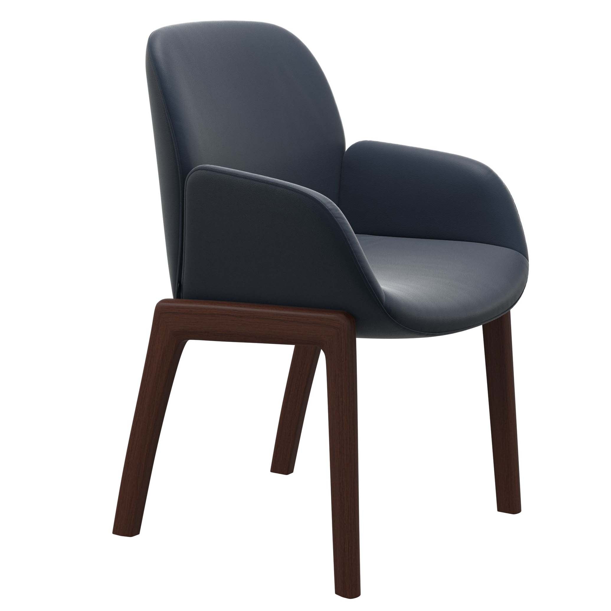 Stressless Bay Low Back Dining Chair D100 with arms