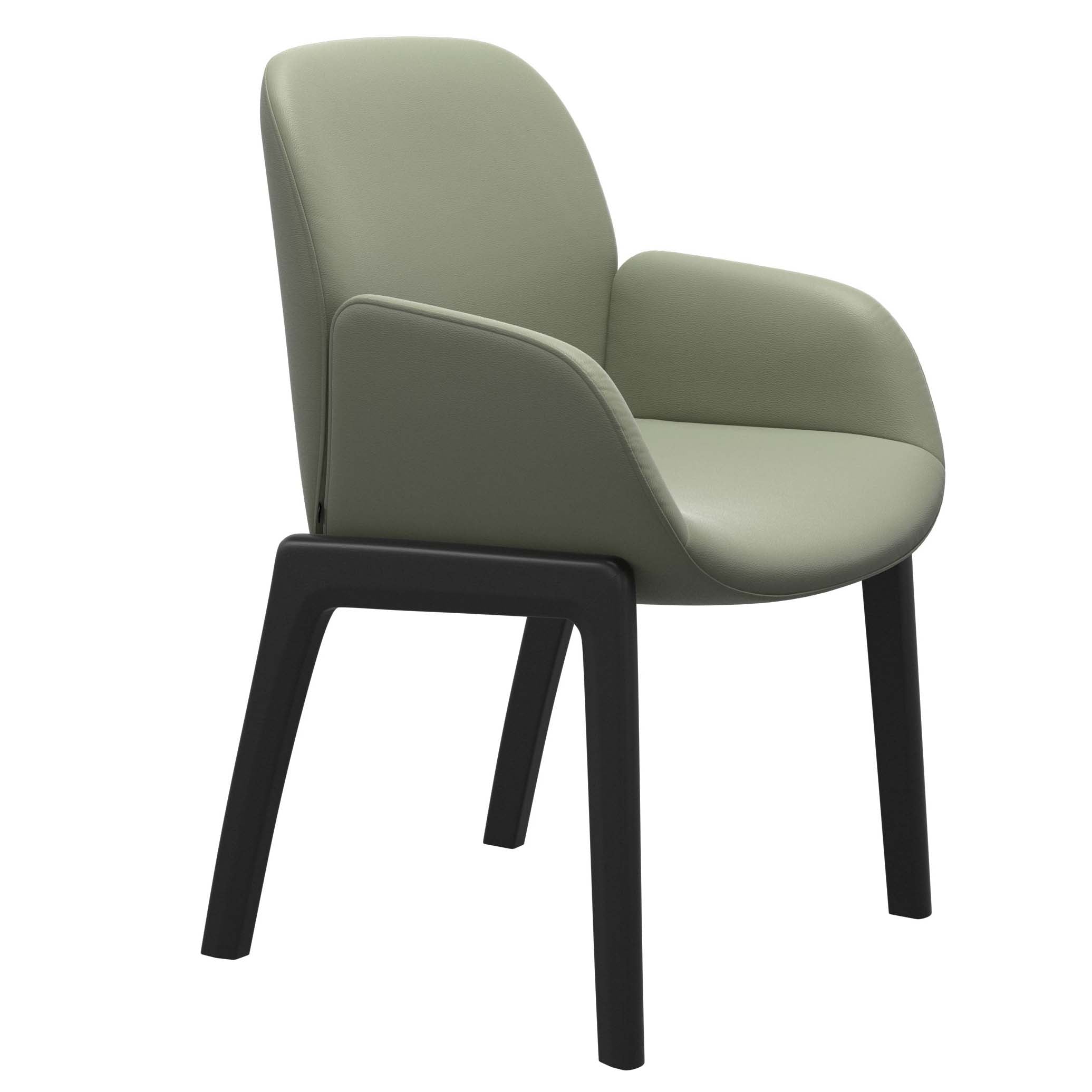 Stressless Bay Low Back Dining Chair D100 with arms