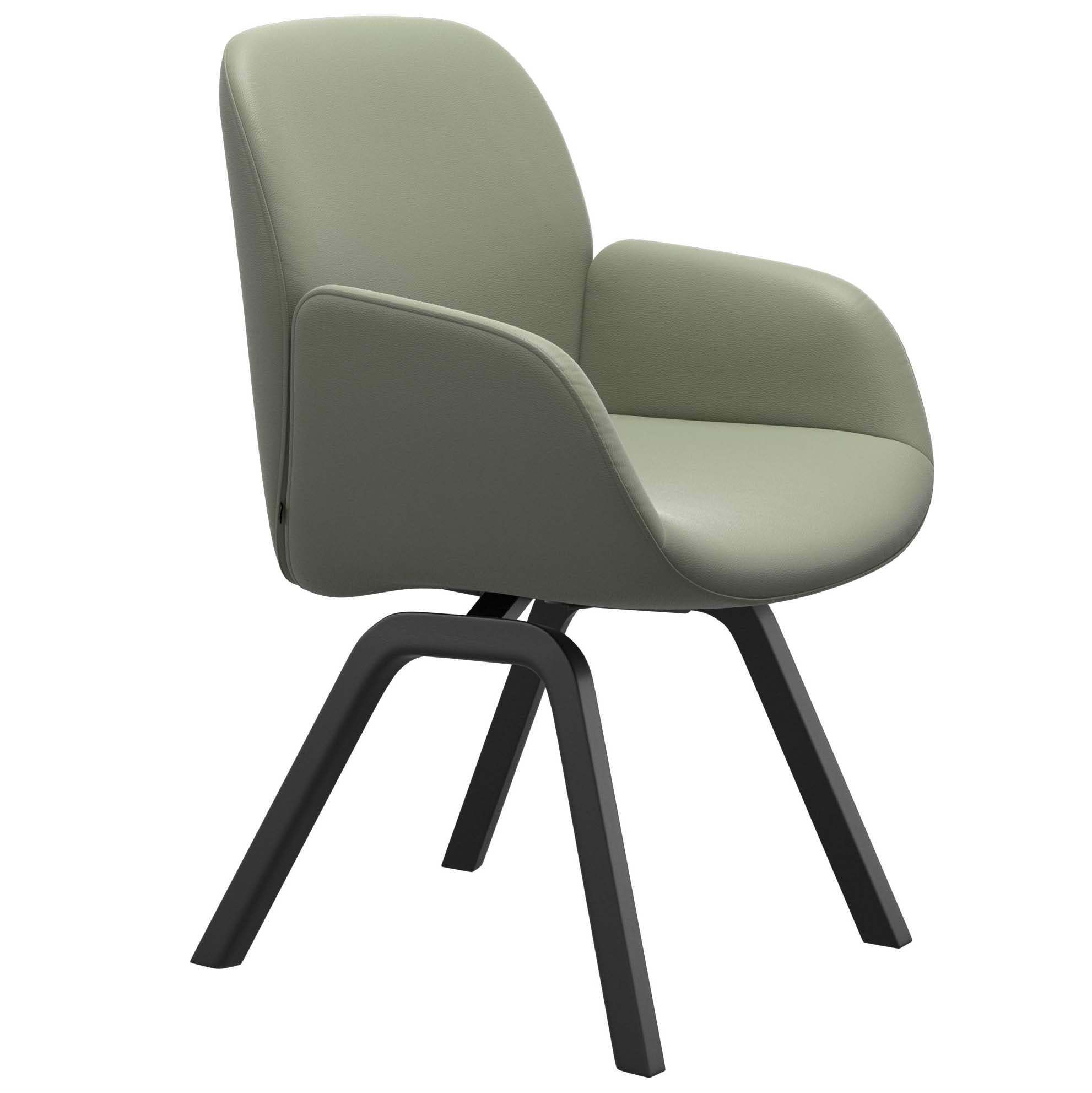 Stressless Bay Low Back Dining Chair D200 with Arms