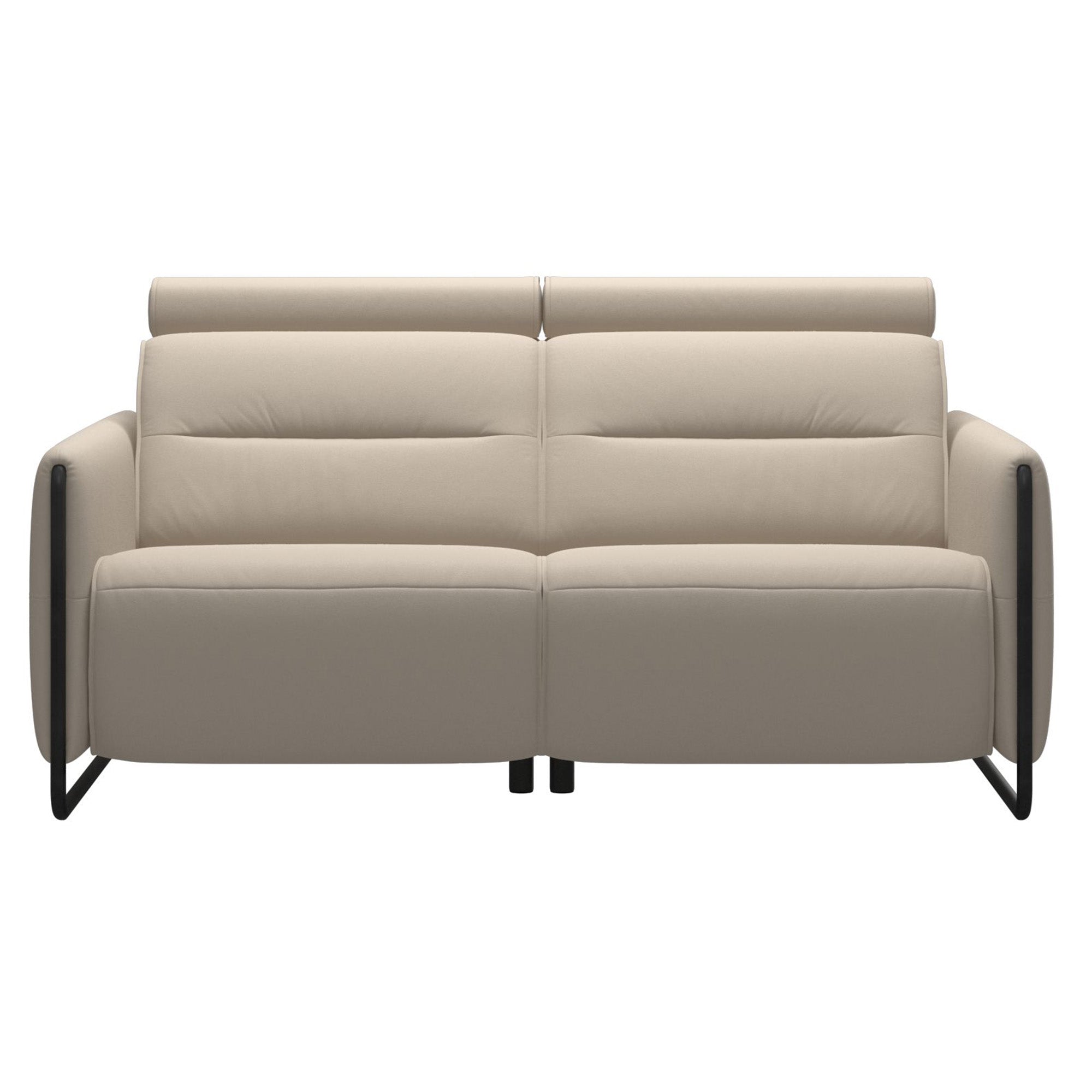 Stressless Emily Power Loveseat Steel Arm