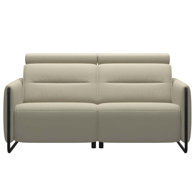 Stressless Emily Power Loveseat Steel Arm