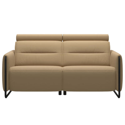 Stressless Emily Power Loveseat Steel Arm