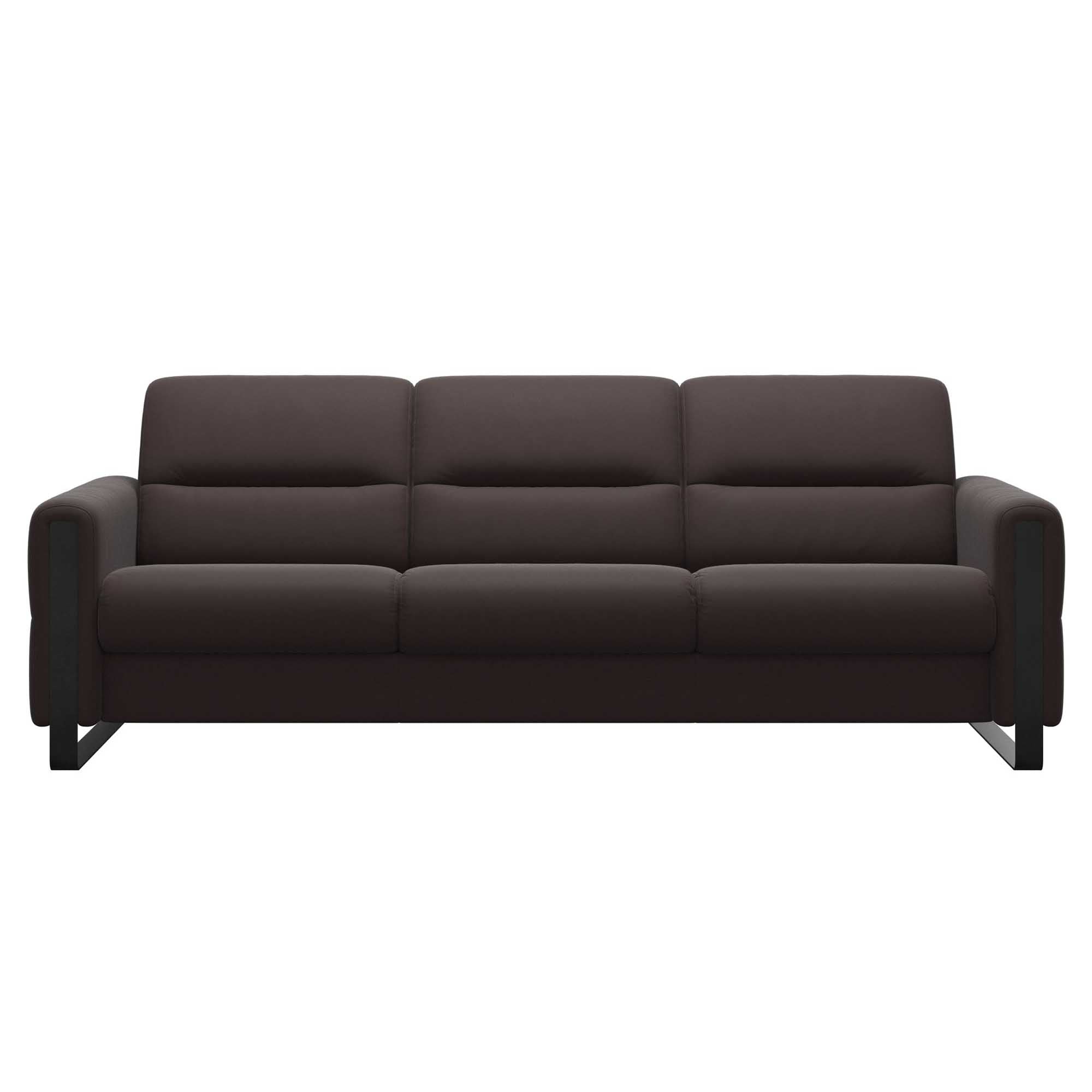 Stressless Fiona 3 Seat Sofa Steel Arm