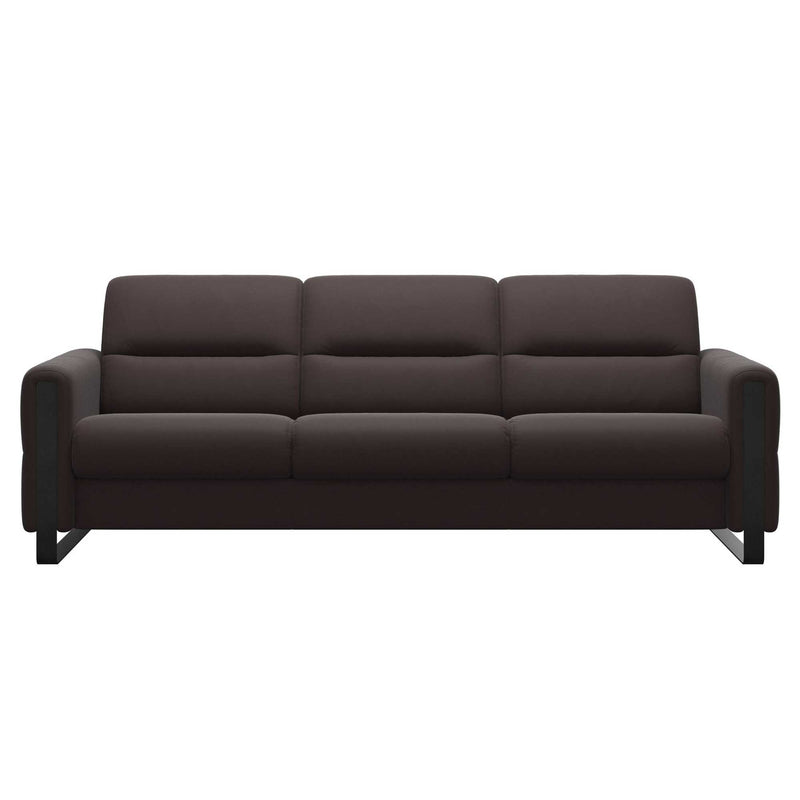 Stressless Fiona 3 Seat Sofa Steel Arm