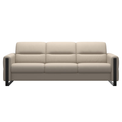 Stressless Fiona 3 Seat Sofa Steel Arm