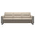 Stressless Fiona 3 Seat Sofa Steel Arm