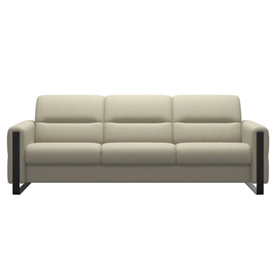Stressless Fiona 3 Seat Sofa Steel Arm