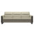 Stressless Fiona 3 Seat Sofa Steel Arm