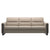 Stressless Fiona 3 Seat Sofa Steel Arm