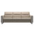 Stressless Fiona 3 Seat Sofa Steel Arm
