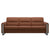 Stressless Fiona 3 Seat Sofa Steel Arm