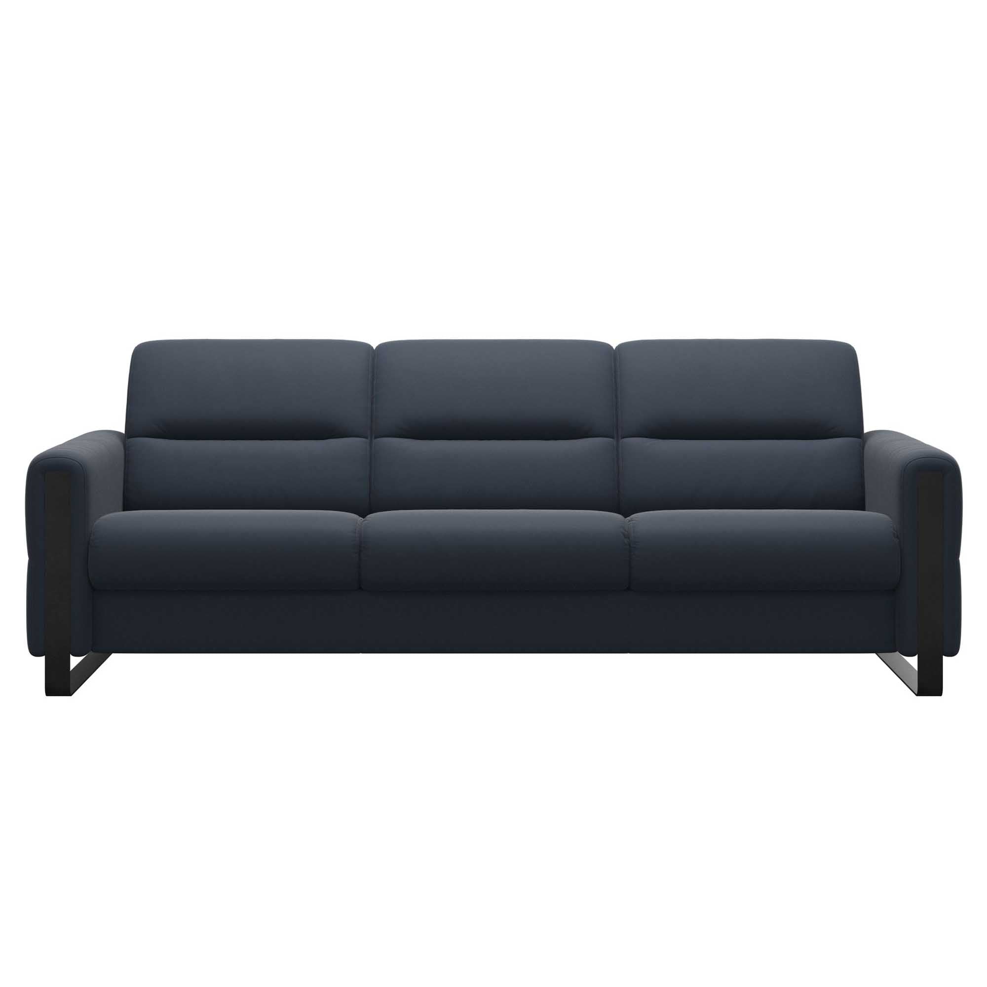 Stressless Fiona 3 Seat Sofa Steel Arm