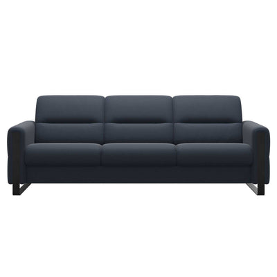 Stressless Fiona 3 Seat Sofa Steel Arm