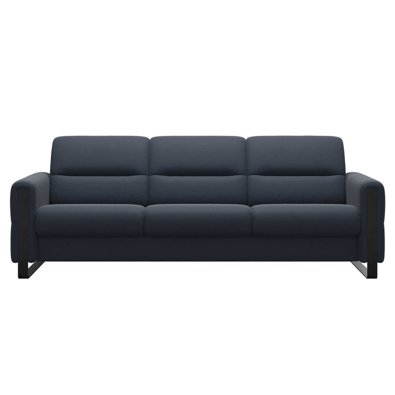 Stressless Fiona 3 Seat Sofa Steel Arm