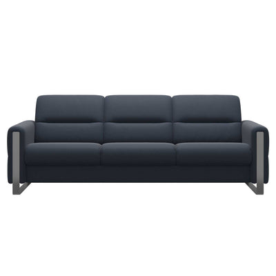 Stressless Fiona 3 Seat Sofa Steel Arm