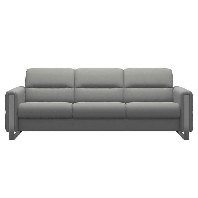 Stressless Fiona 3 Seat Sofa Steel Arm