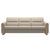 Stressless Fiona 3 Seat Sofa Wood Arm