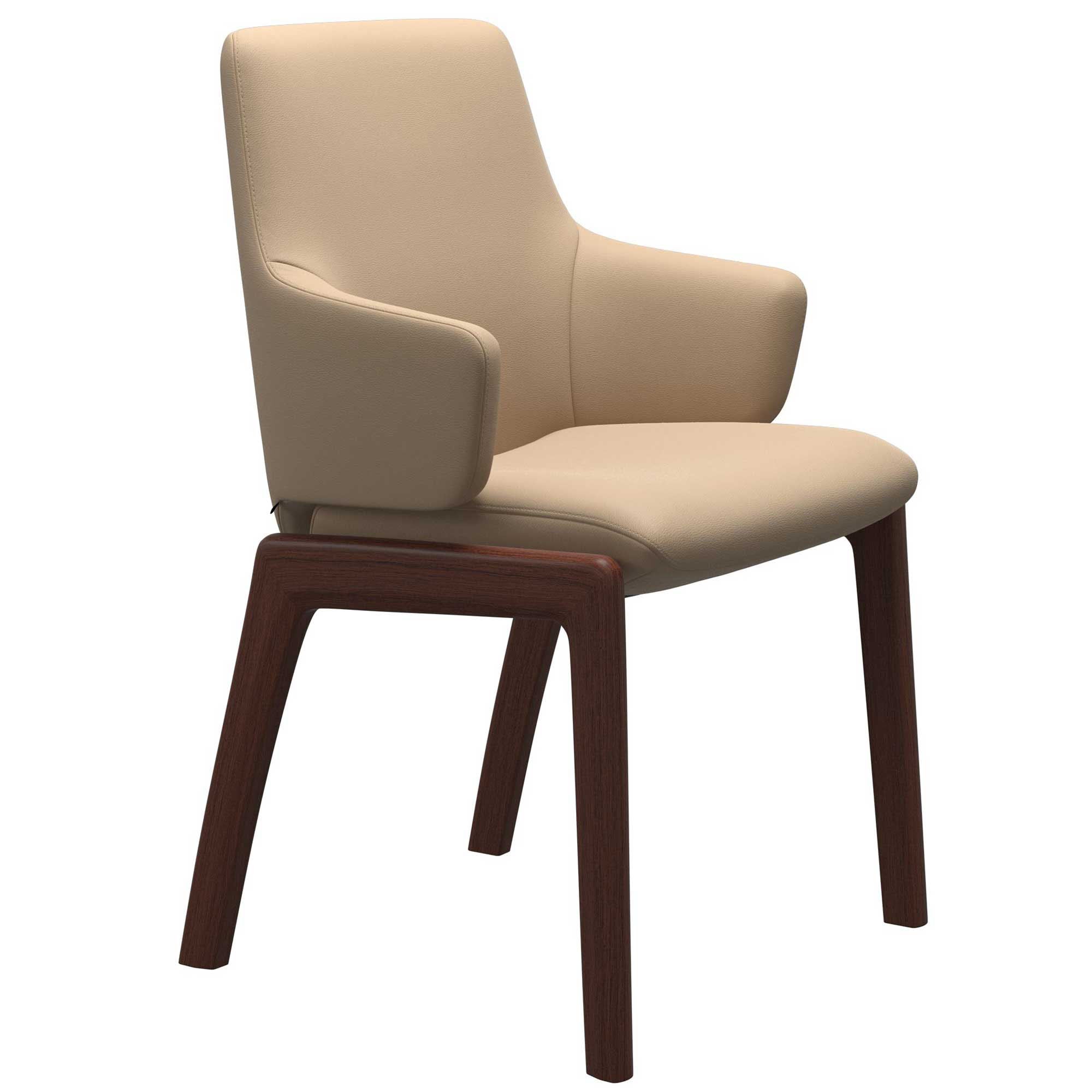 Stressless Laurel Low Back Dining Chair with Arms D100