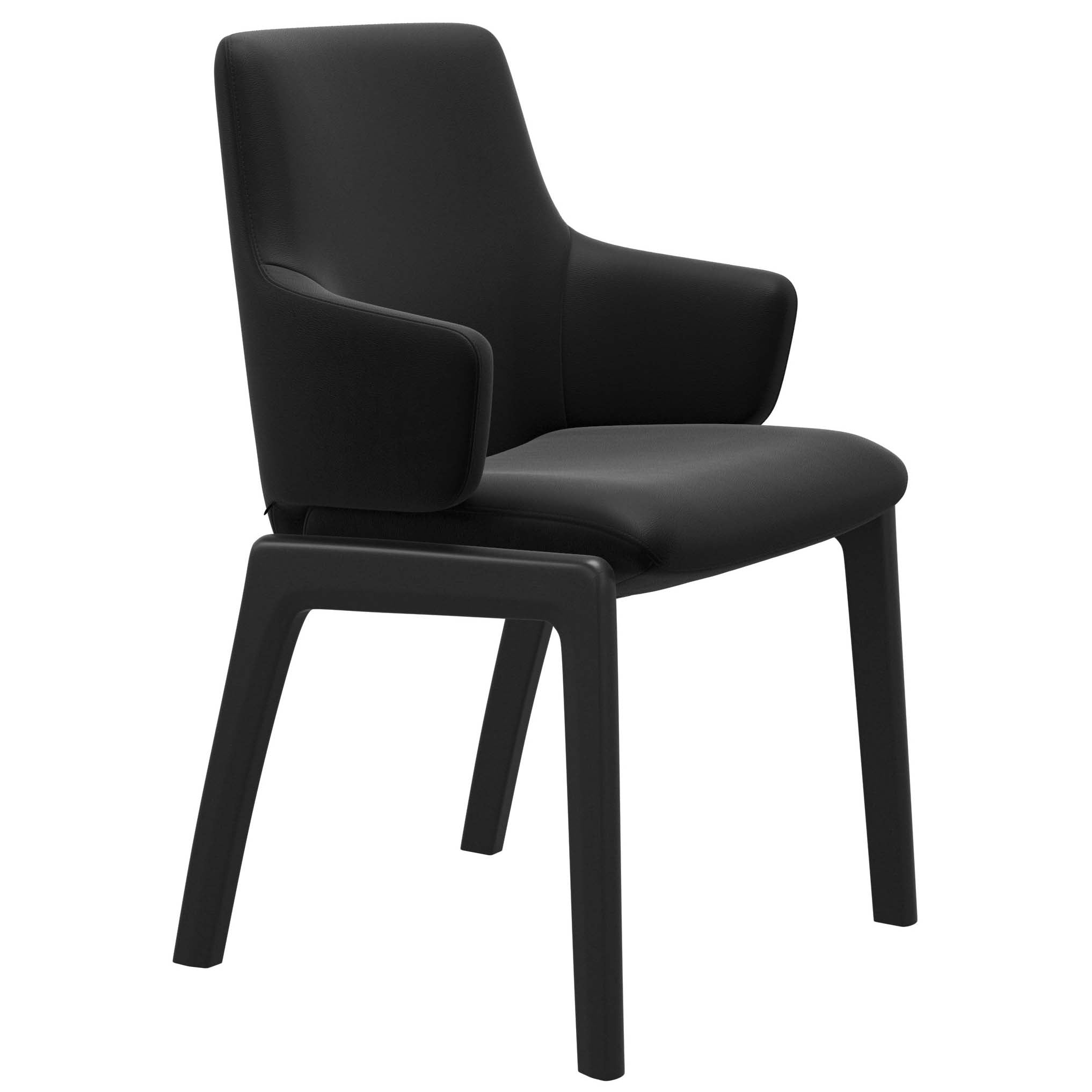 Stressless Laurel Low Back Dining Chair with Arms D100