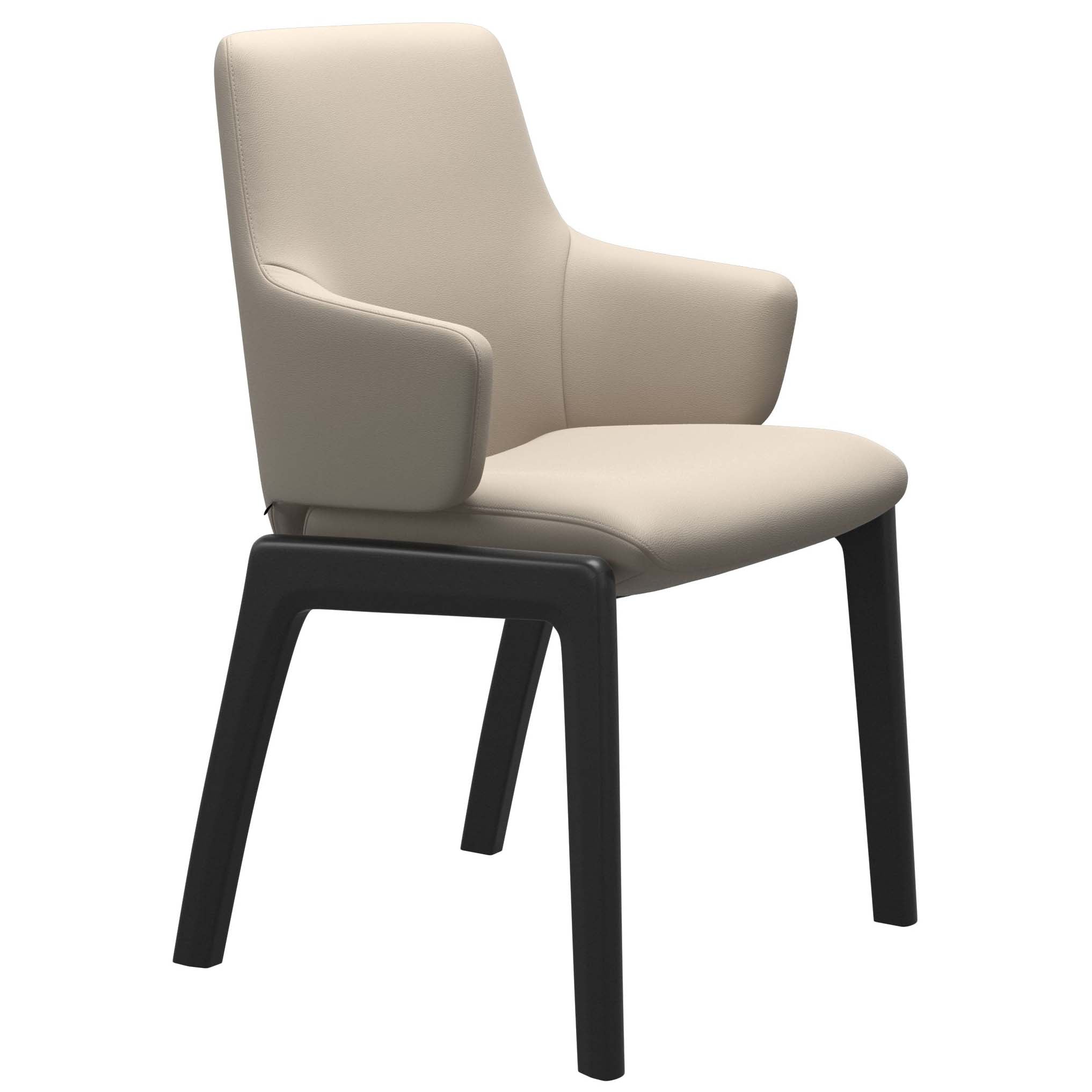 Stressless Laurel Low Back Dining Chair with Arms D100