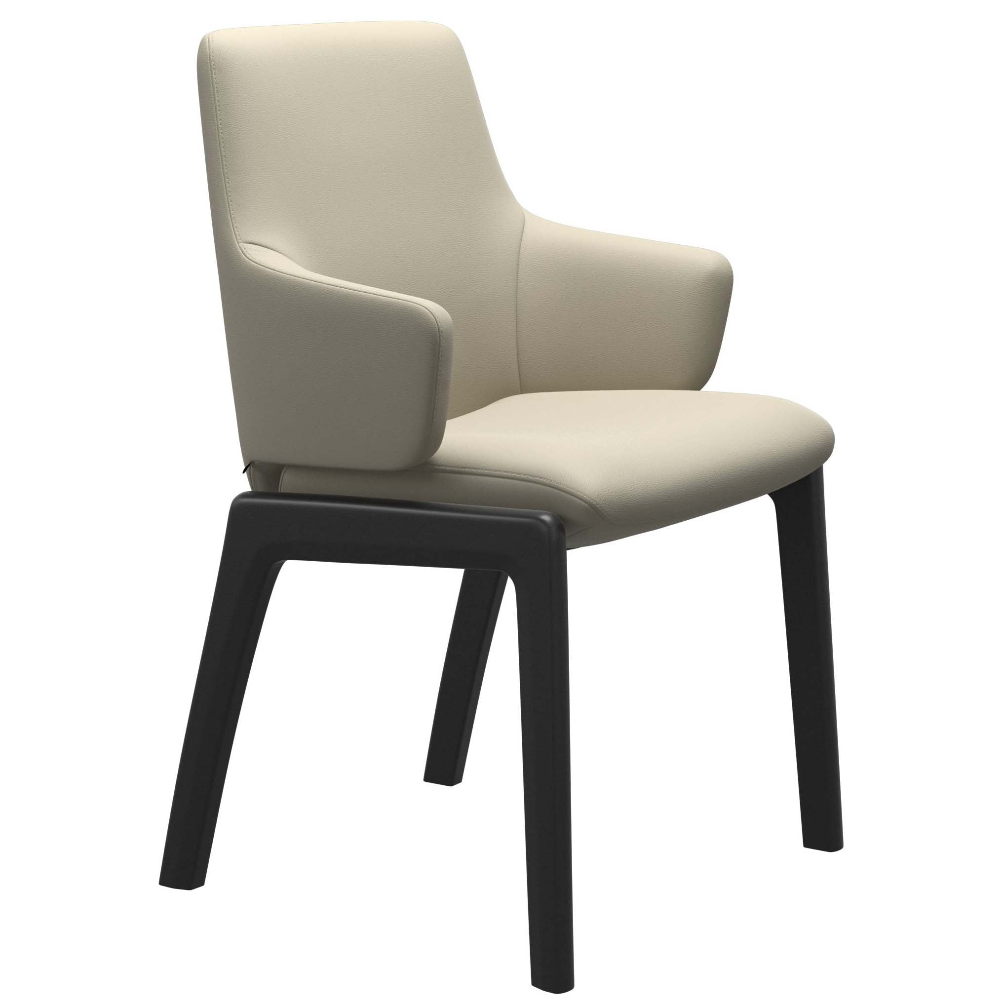 Stressless Laurel Low Back Dining Chair with Arms D100
