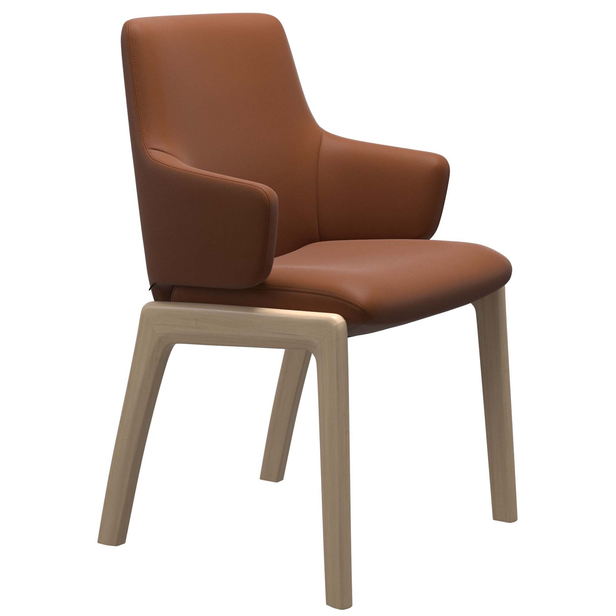 Stressless Laurel Low Back Dining Chair with Arms D100