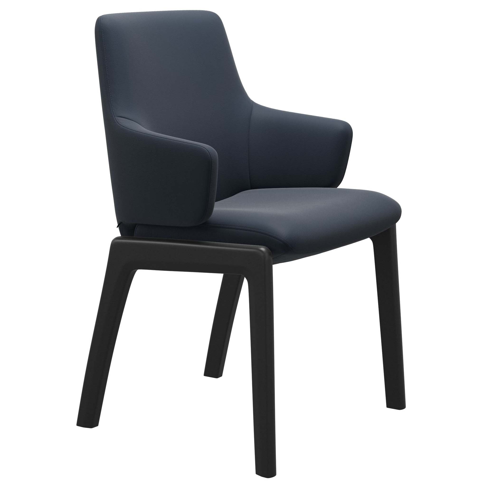 Stressless Laurel Low Back Dining Chair with Arms D100