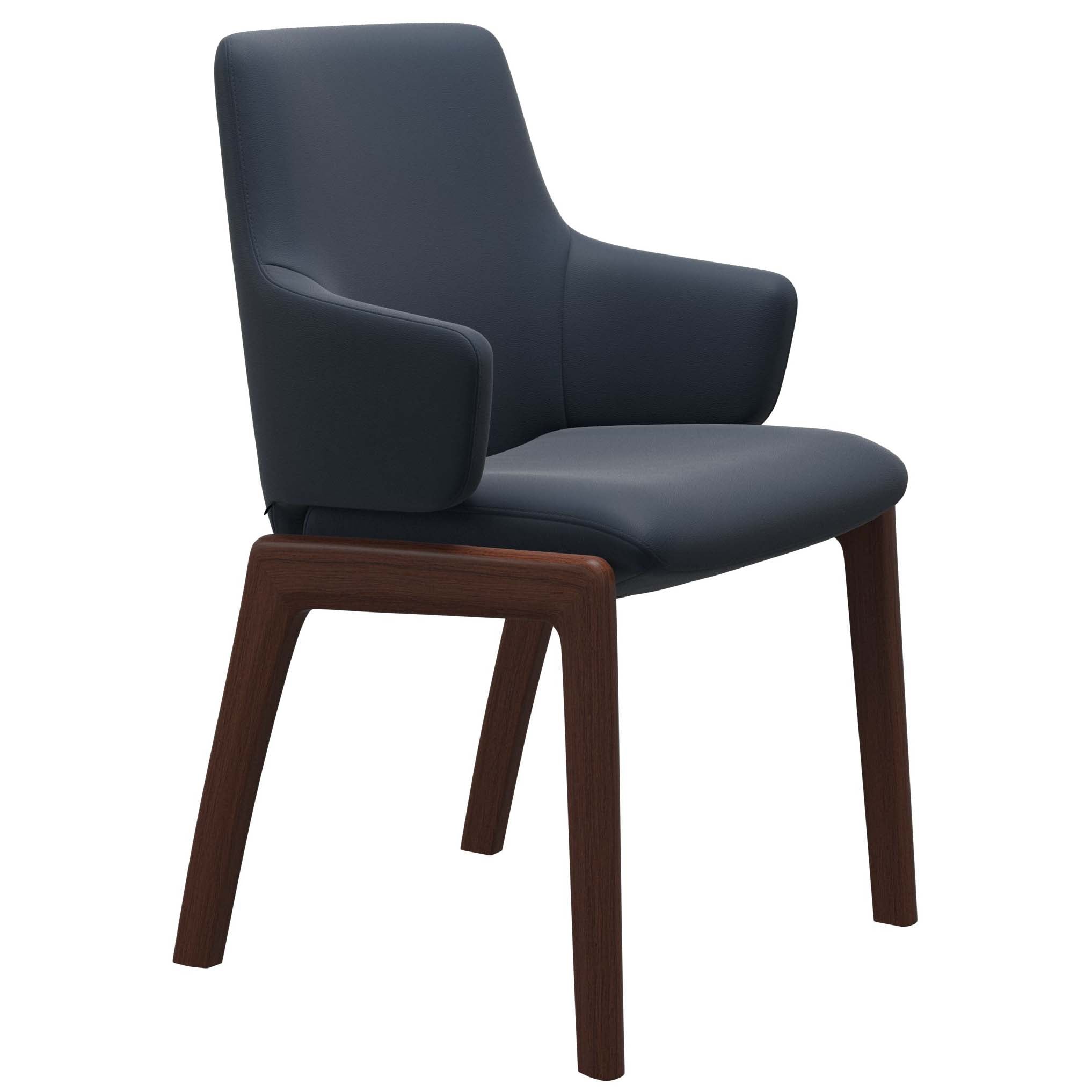 Stressless Laurel Low Back Dining Chair with Arms D100
