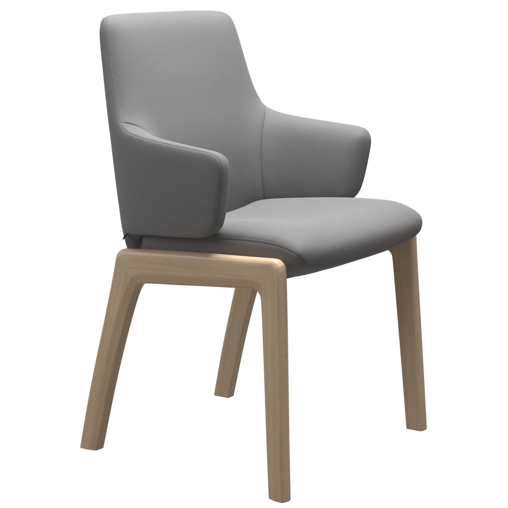 Stressless Laurel Low Back Dining Chair with Arms D100
