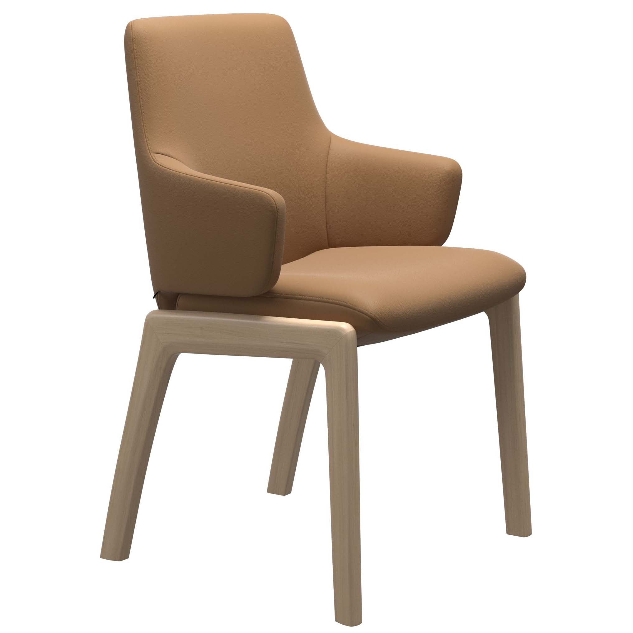 Stressless Laurel Low Back Dining Chair with Arms D100